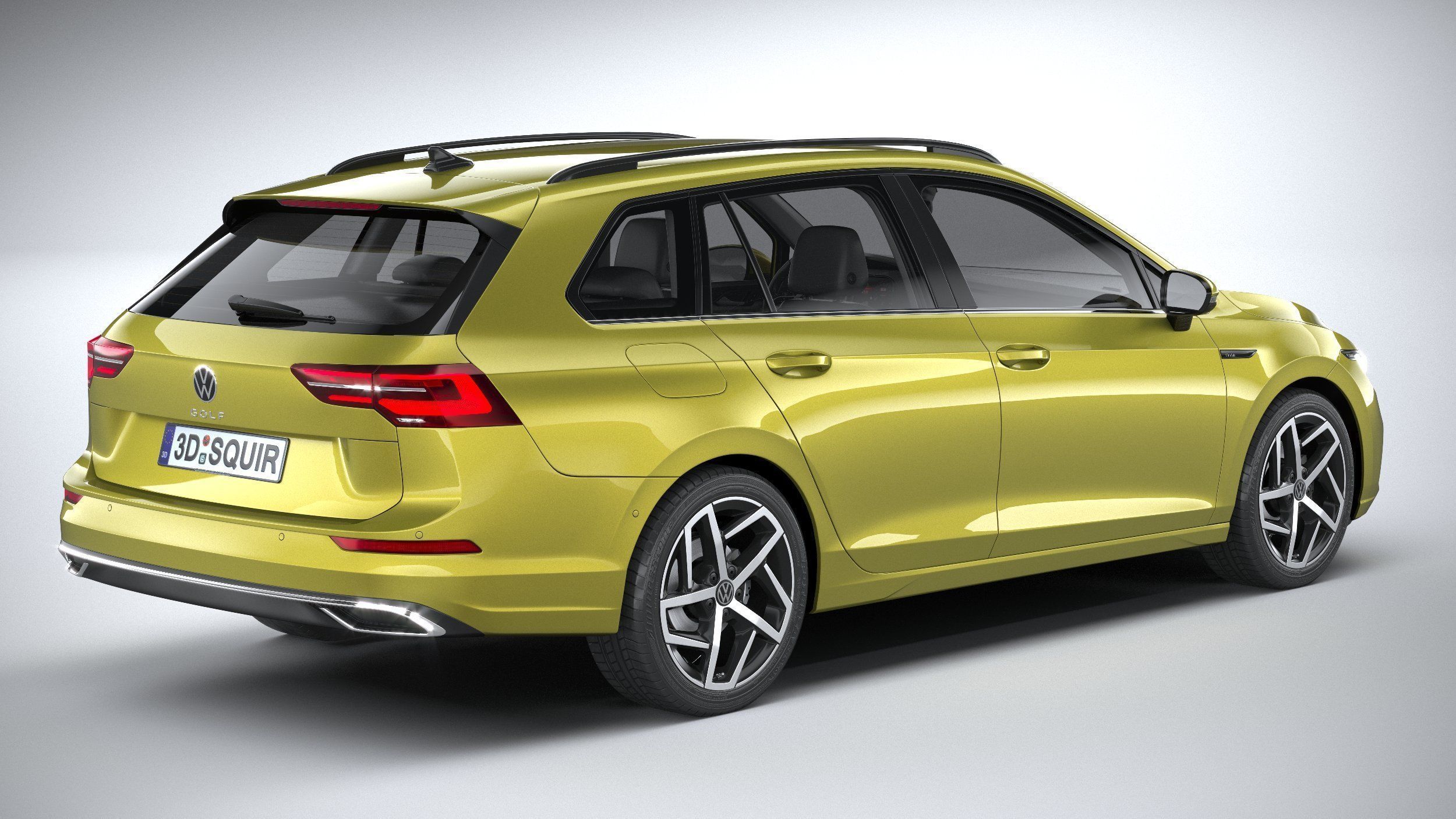 Volkswagen Golf Variant Basic 2021 3D model_17