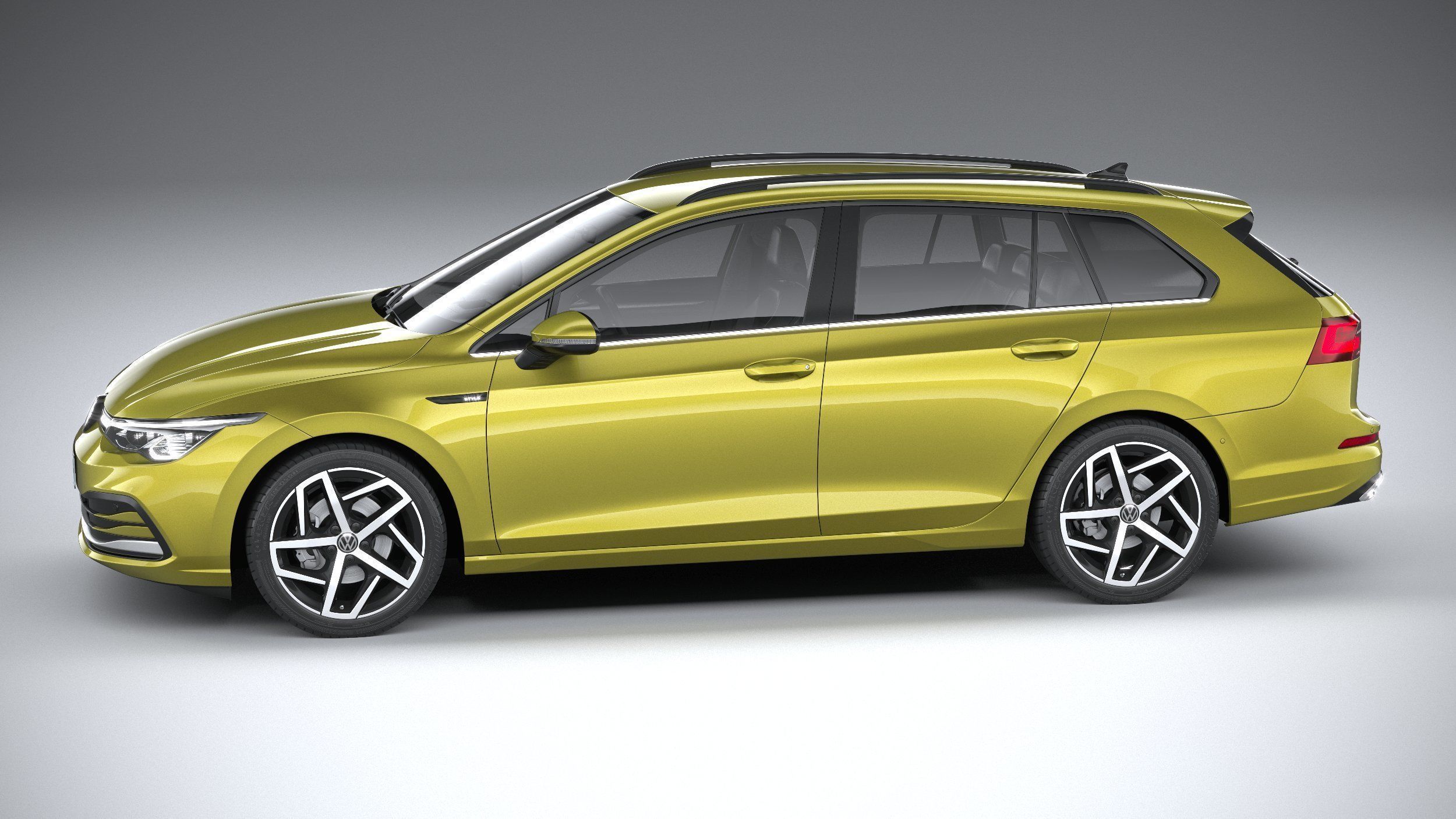 Volkswagen Golf Variant Basic 2021 3D model_8
