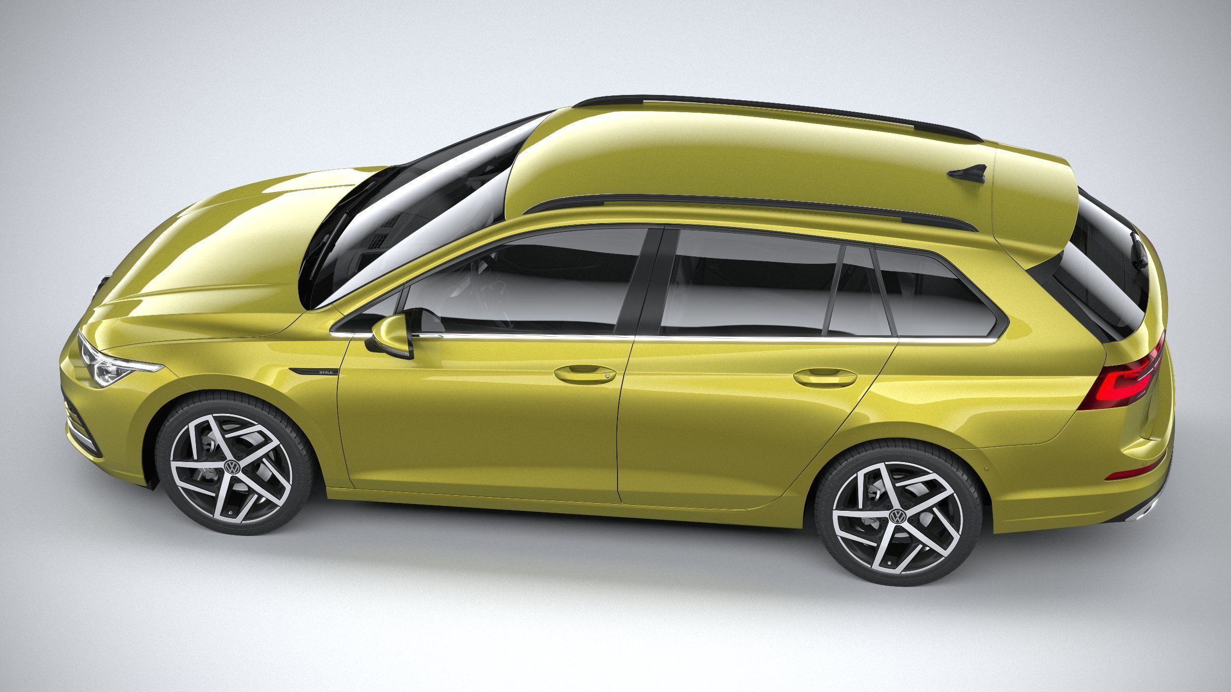 Volkswagen Golf Variant Basic 2021 3D model_9