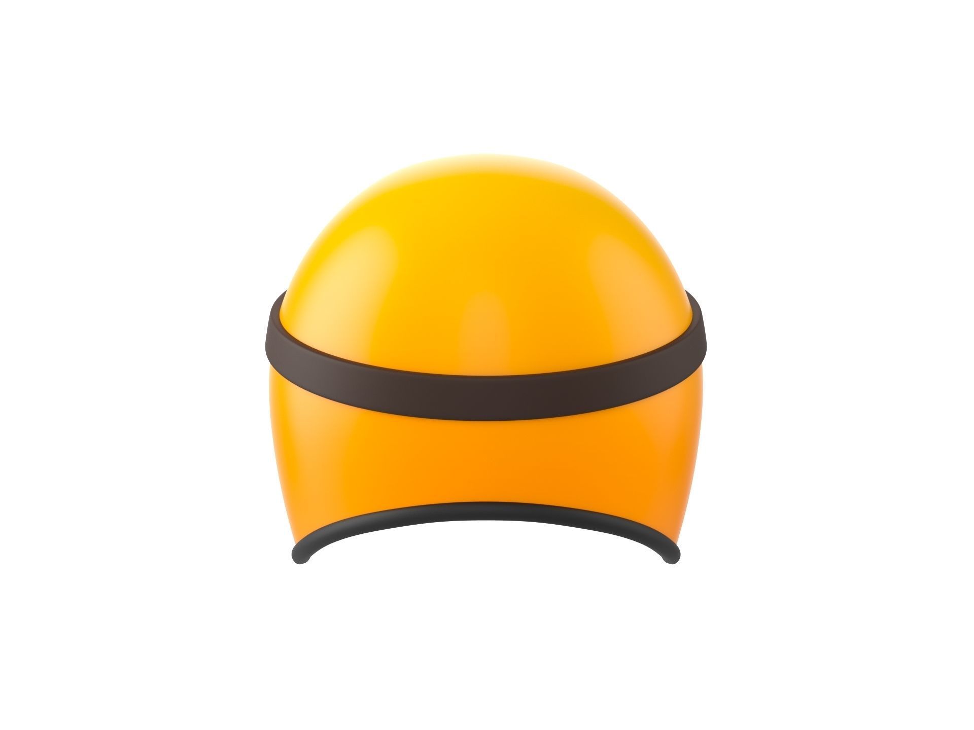 Motorcycle Helmet With Goggles 3D model_5