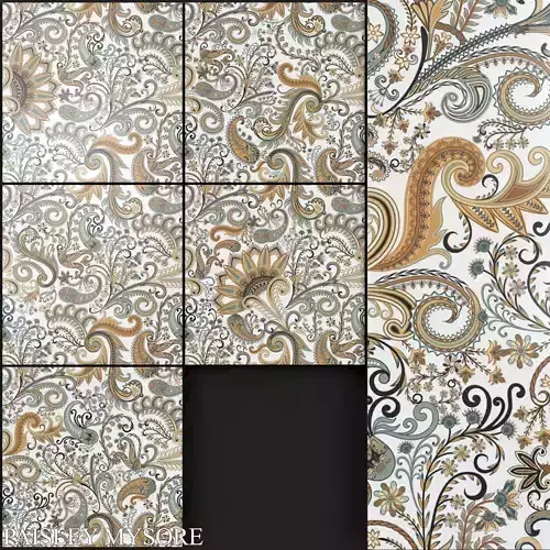 Keros Paisley Mysore 3D model
