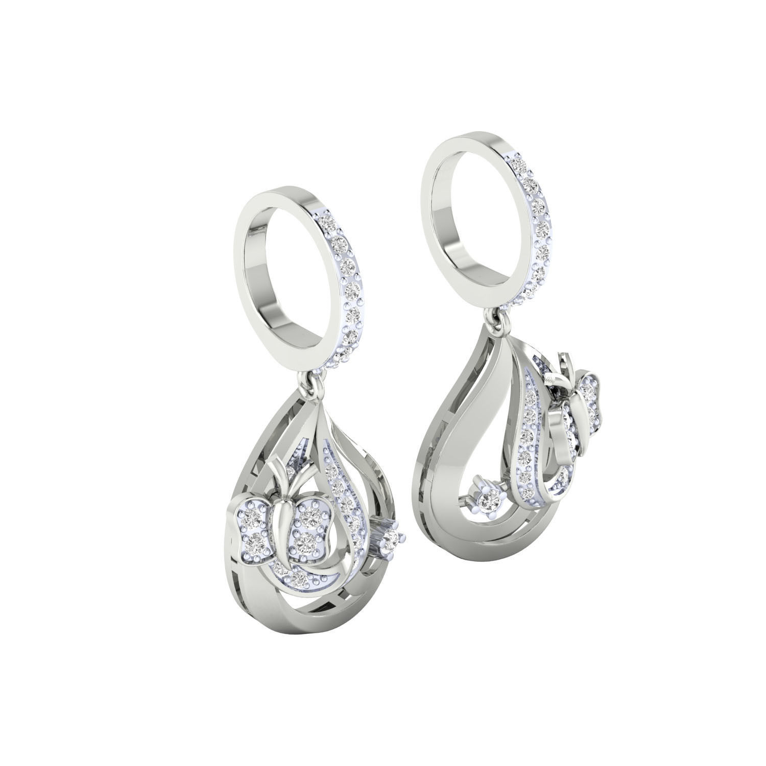 Earrings-1270 ER 3D print model_5