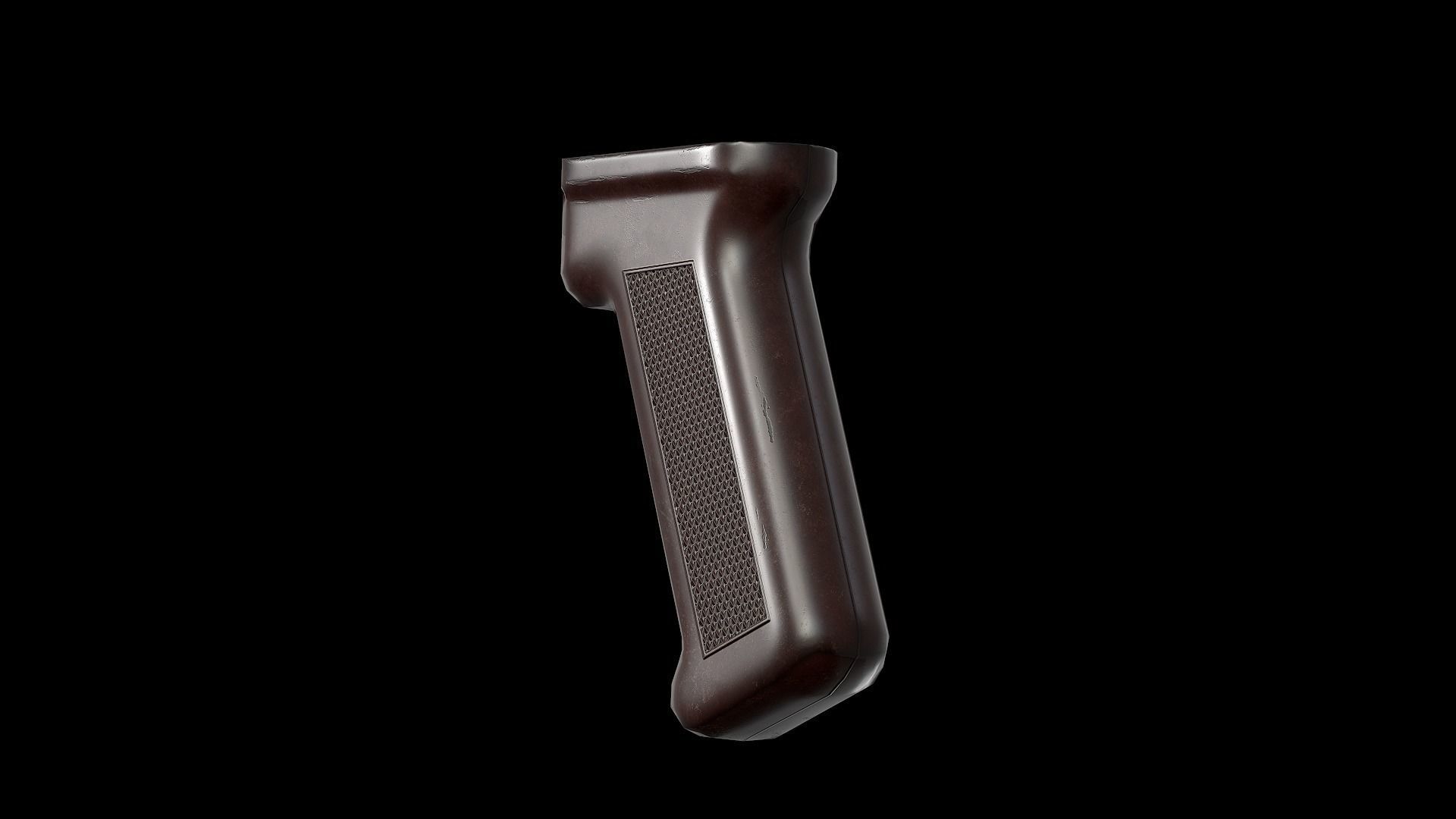 AK - Pistol Grip - AKM STD Low-poly 3D model_5