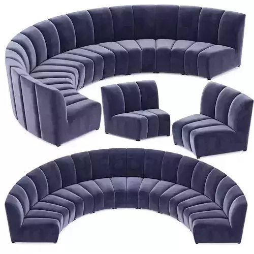 Eichholtz Modular Sofa Lando 3D model