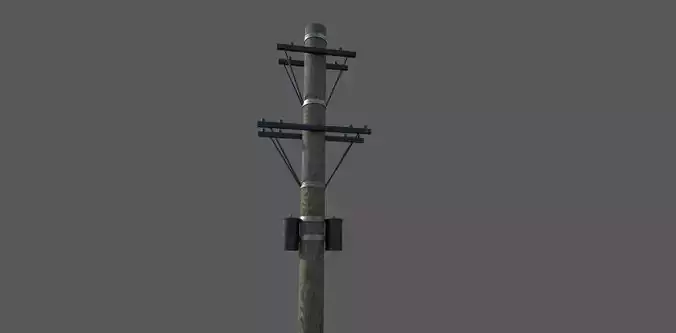 Power Pole 3D model