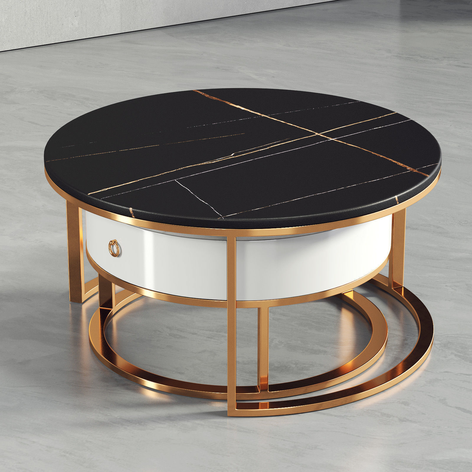 Modular Coffee Table 083 3D model_6