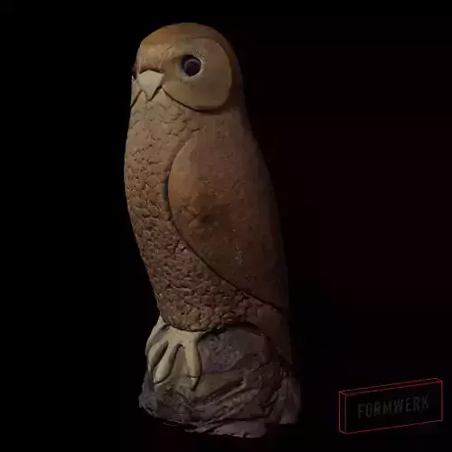 cute OWL 3D printable 3D print model