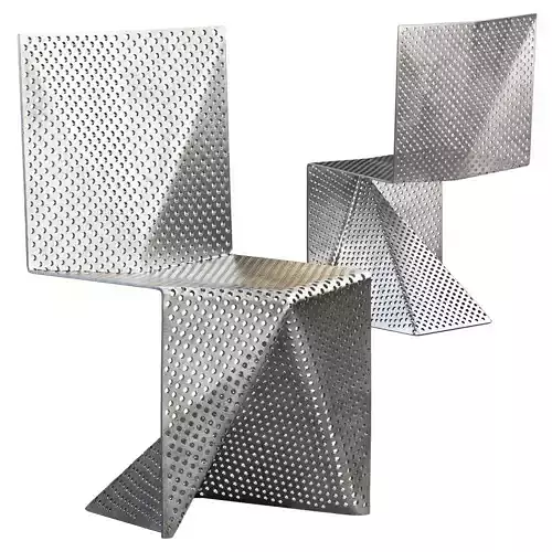 Aluminum Chair by Tobias Labarque