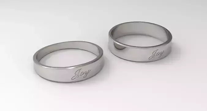 Joy Ring Couple Platinum