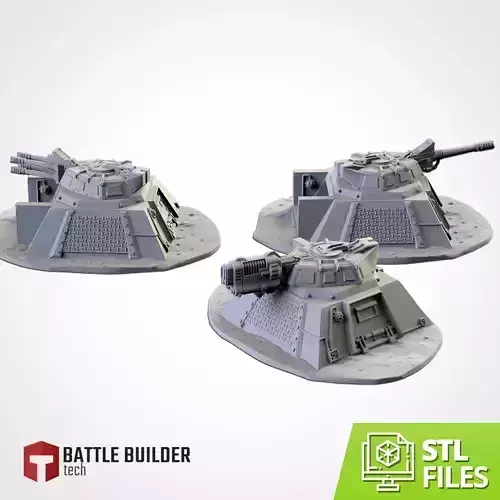 ARMED BUNKERS 3D print model
