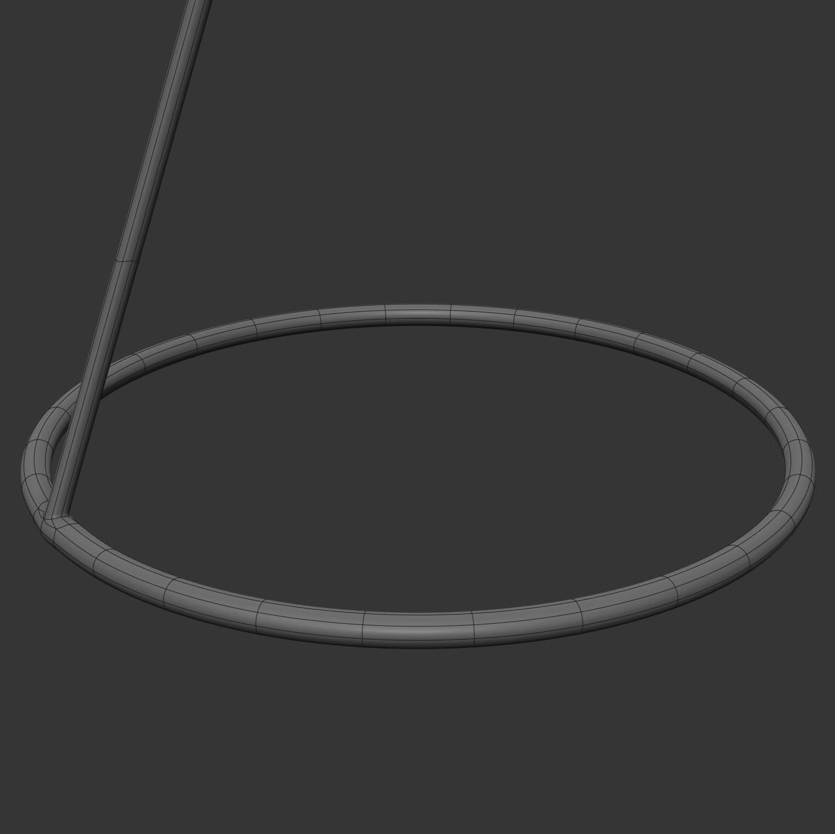 Bronze Menorah 7 Candles 3D model_5