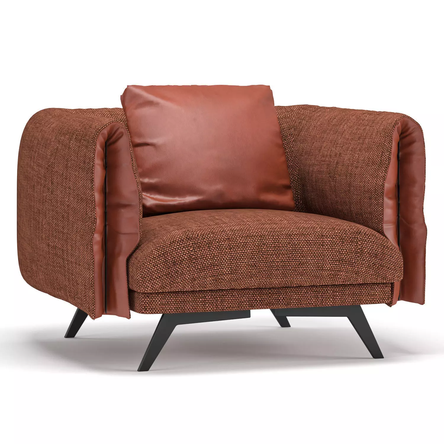 Bonaldo Saddle armchair 3D model_0