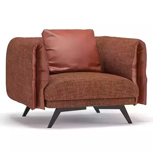 Bonaldo Saddle armchair 3D model