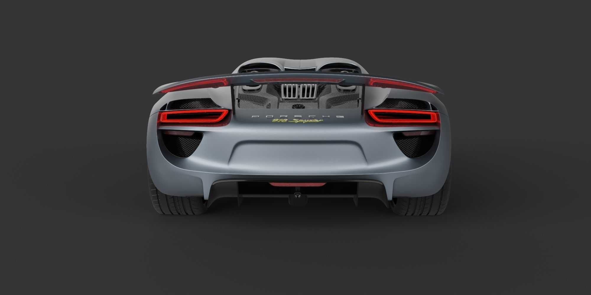 Porsche 918 Spyder 3D model_3