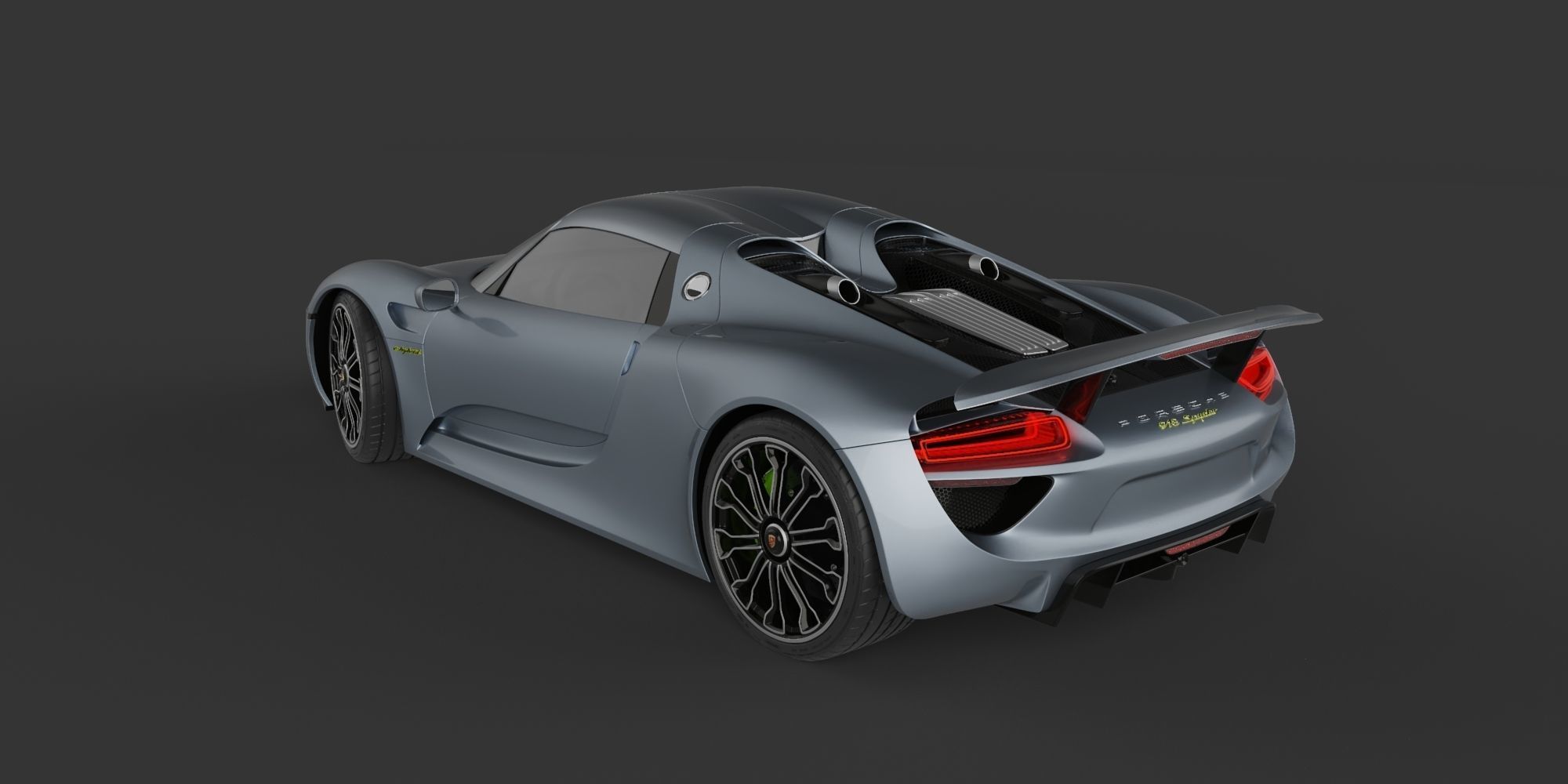 Porsche 918 Spyder 3D model_2