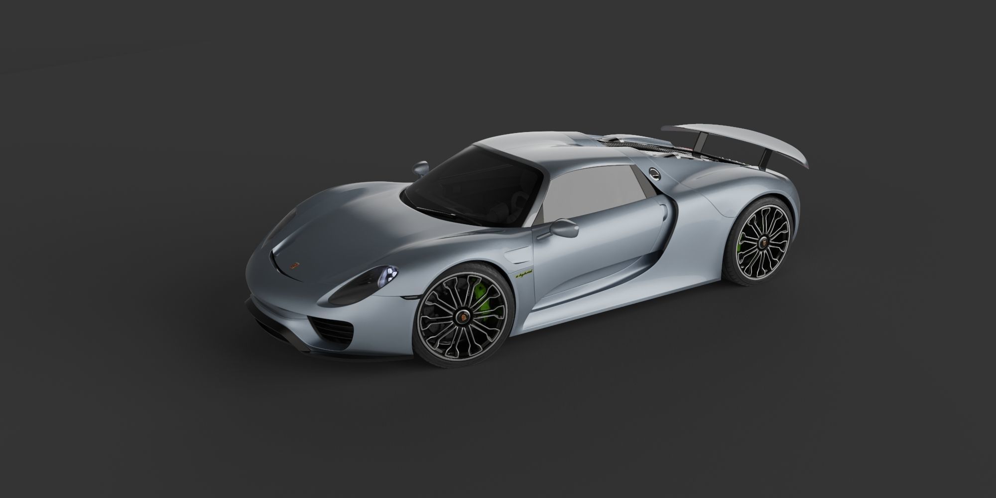 Porsche 918 Spyder 3D model_1