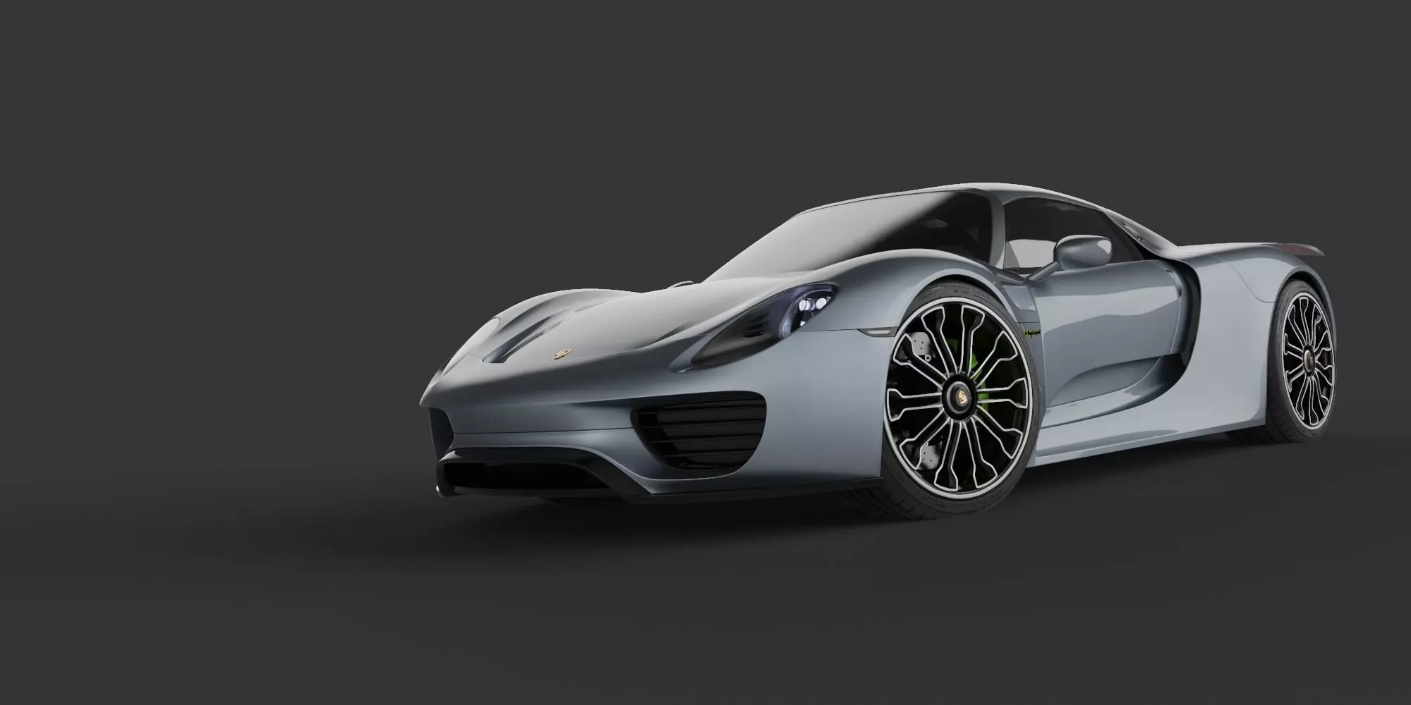 Porsche 918 Spyder 3D model_0