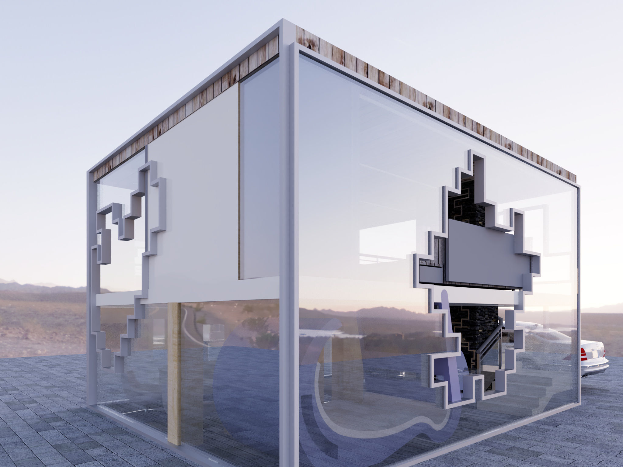 Revit studio design 2020 3D model_6