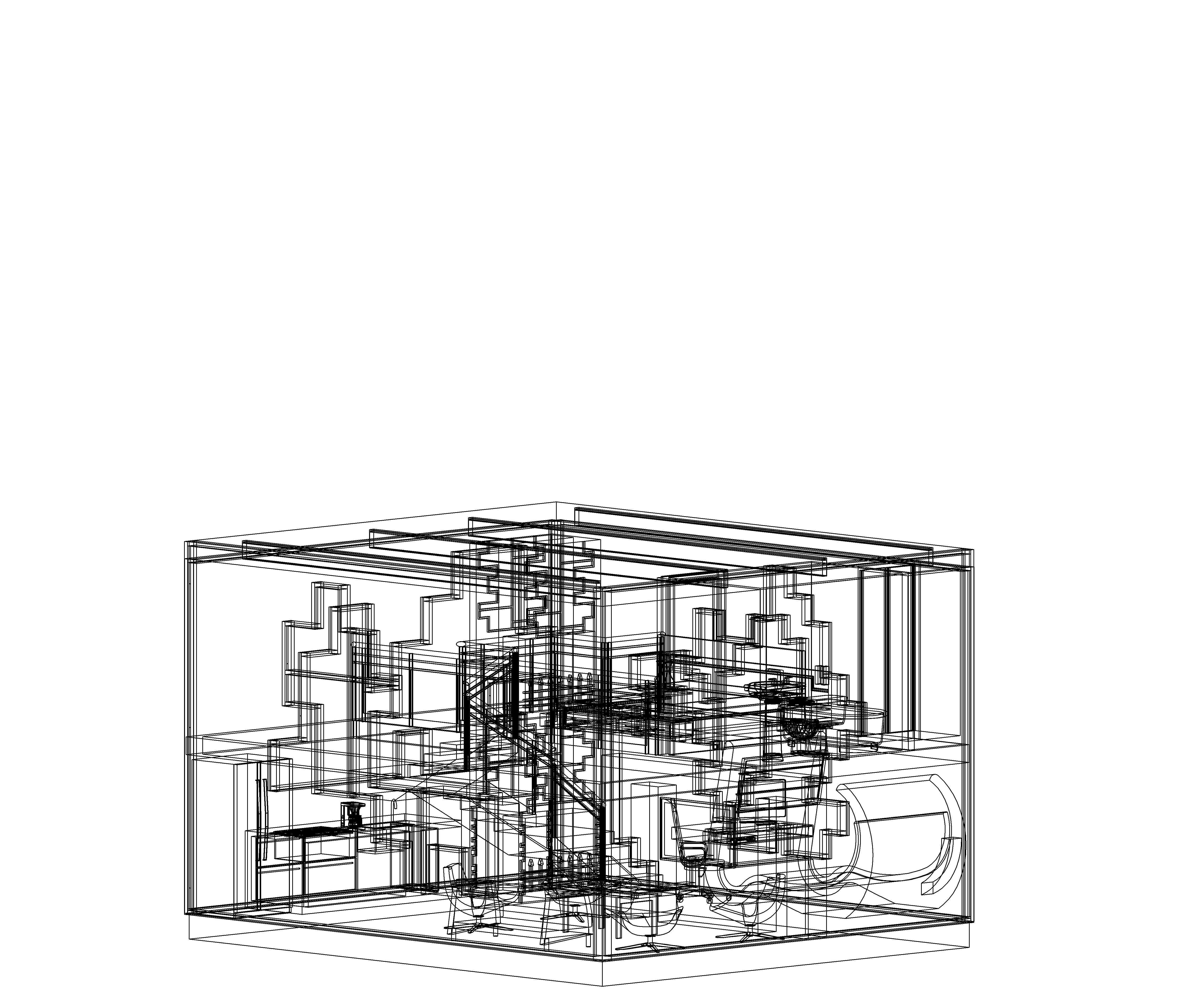 Revit studio design 2020 3D model_15