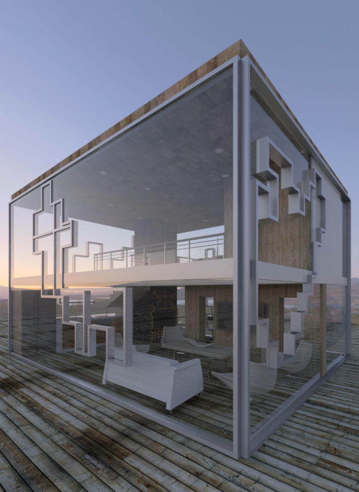 Revit studio design 2020 3D model_9