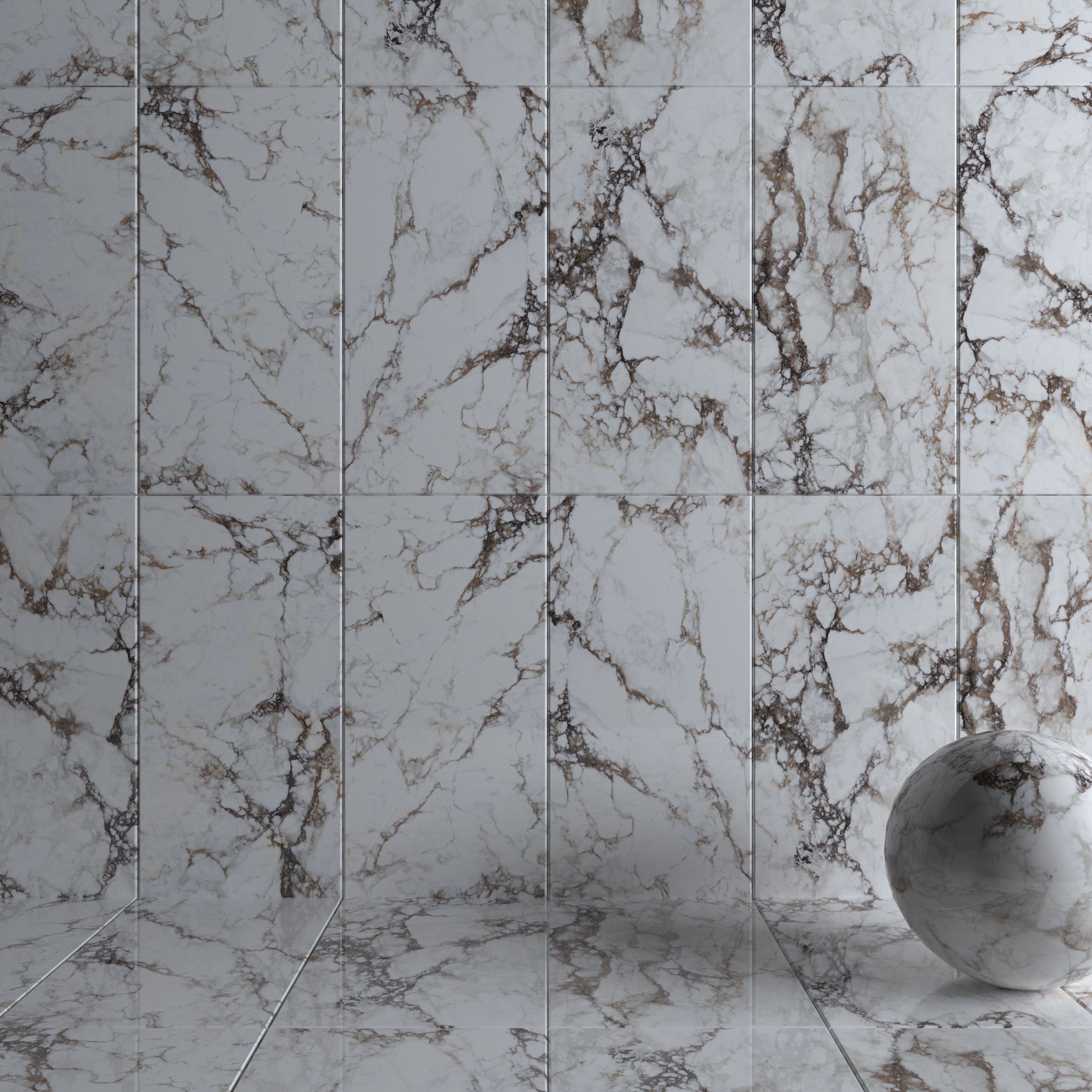 Wall Tiles Museum Breccia 60x120 Set 2 Texture_2