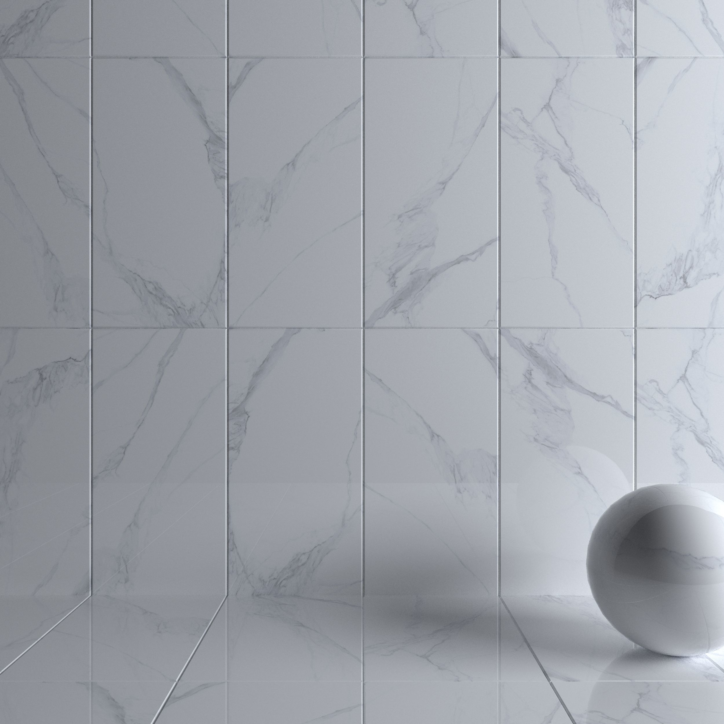 Wall Tiles Museum Calacatta 4D 60x120 Set 2 Texture_2