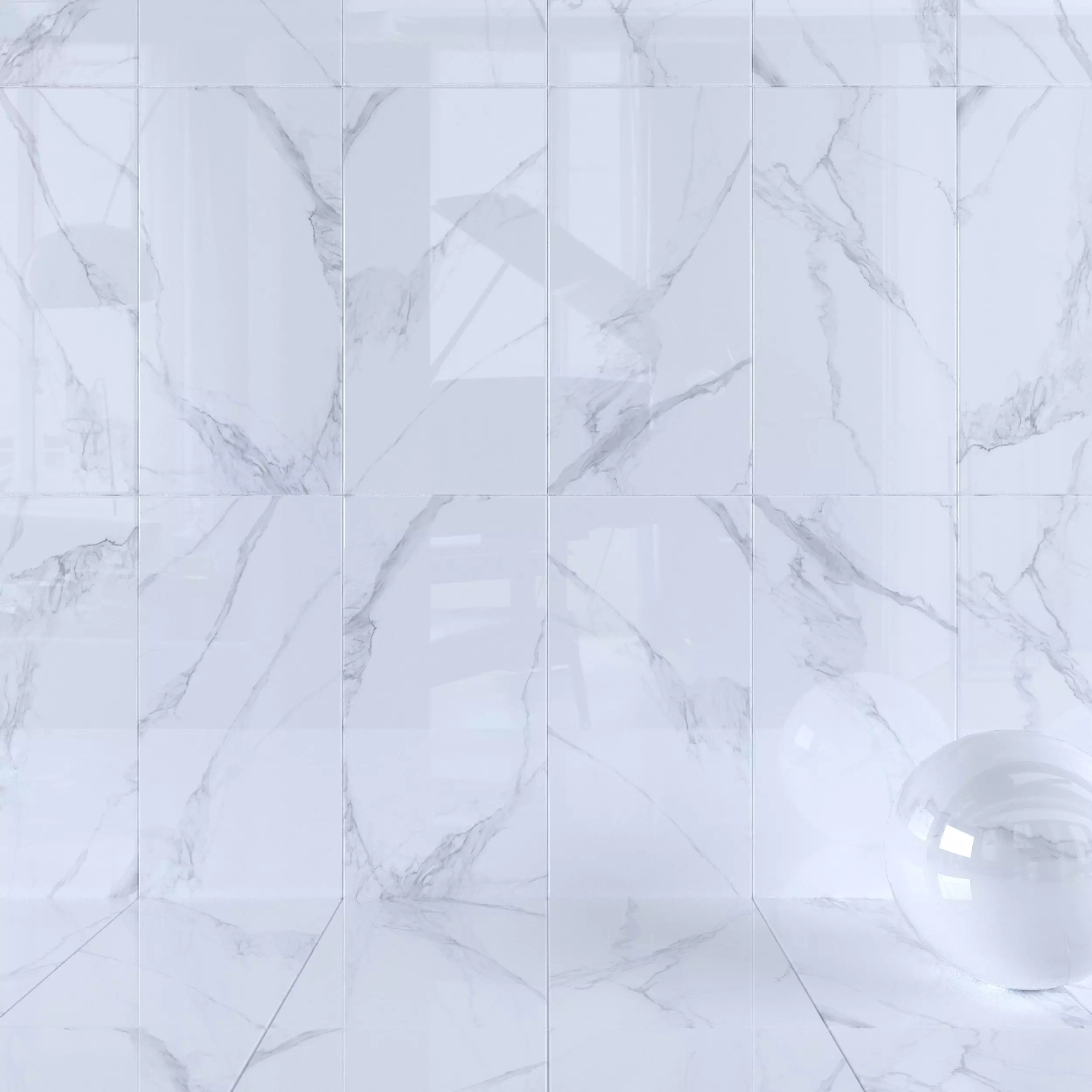 Wall Tiles Museum Calacatta 4D 60x120 Set 2 Texture_0