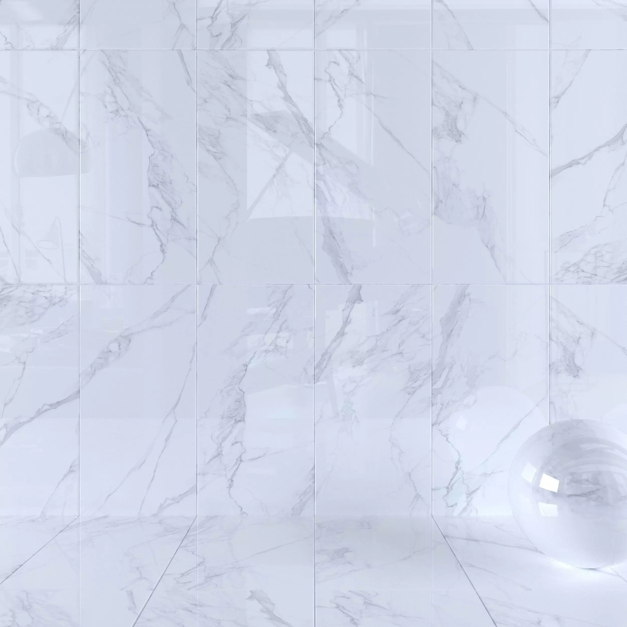 Wall Tiles Museum Calacatta 4D 60x120 Set 3 Texture_0