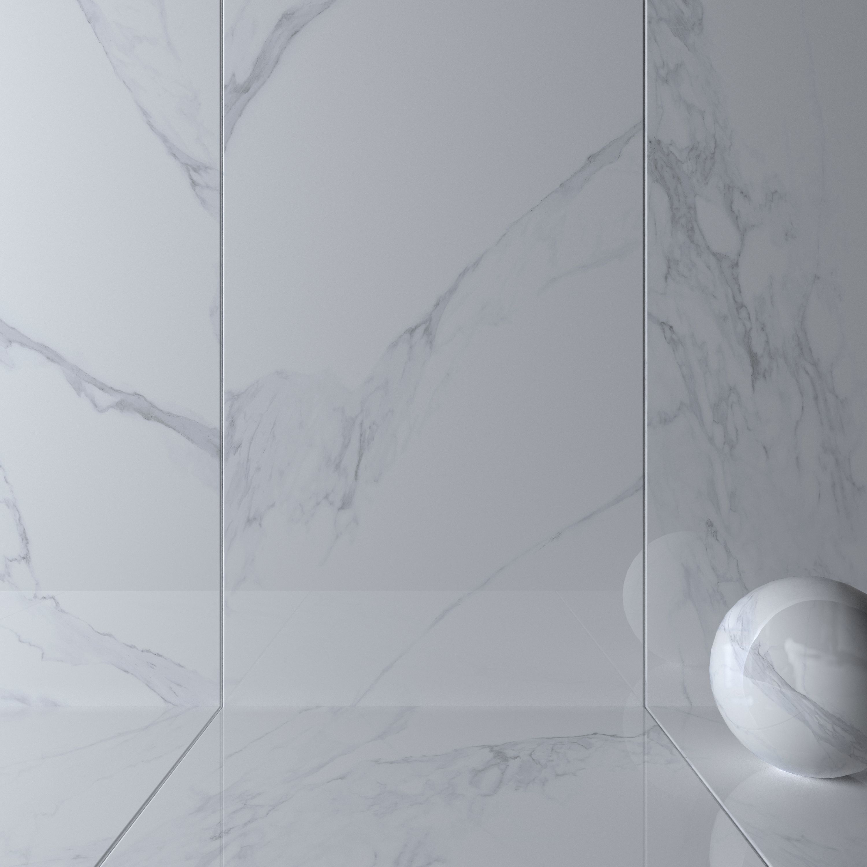 Wall Tiles Museum Calacatta 4D 160x320 Set 1 Texture_1