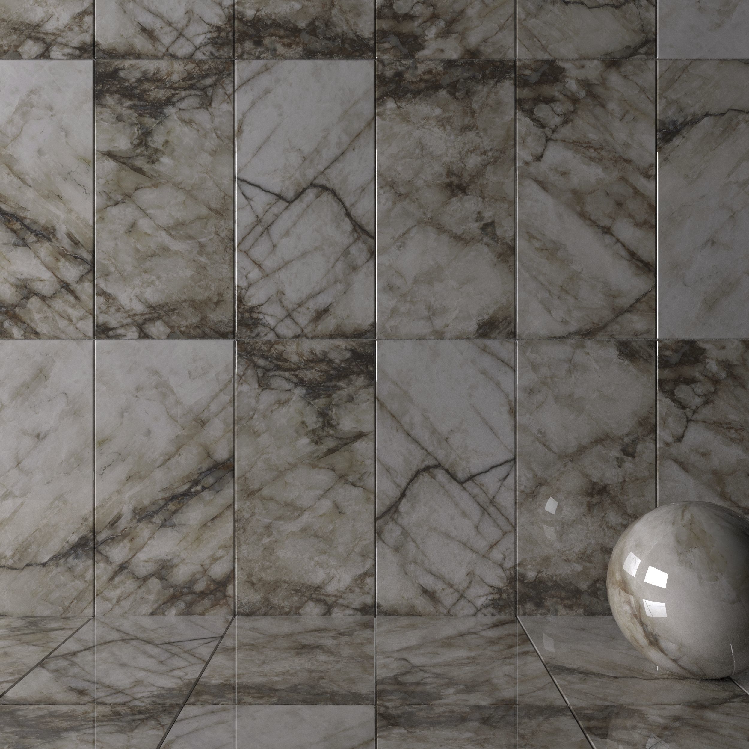 Wall Tiles Museum Crystal Thunder 60x120 Set 2 Texture_1