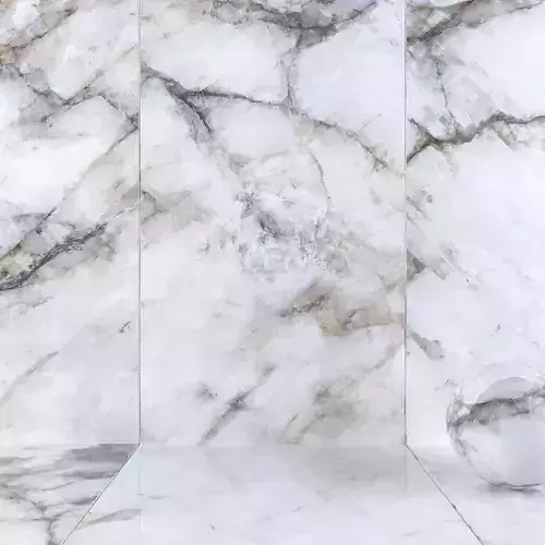 Wall Tiles Museum Crystal White 160x320 Set 2