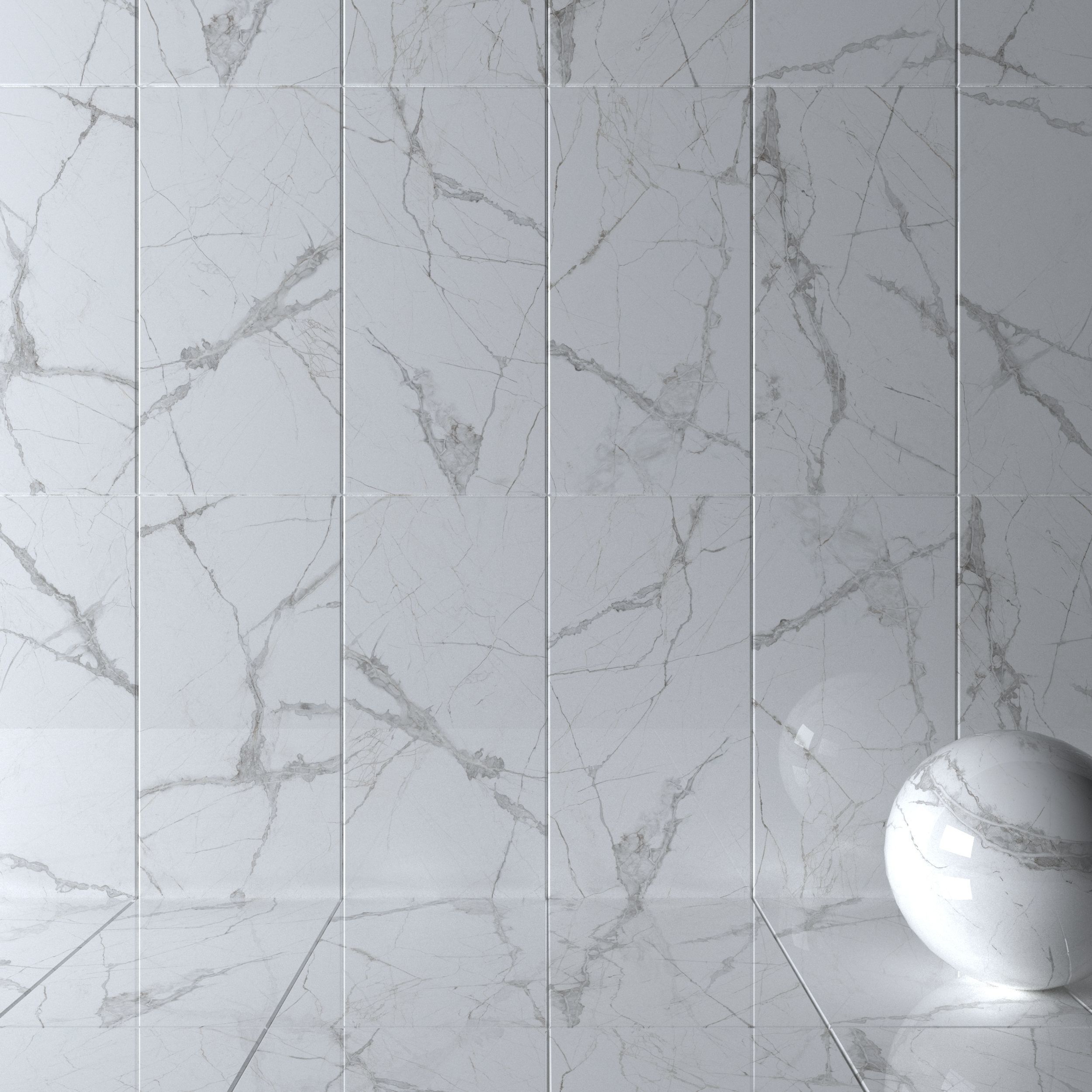 Wall Tiles Museum Glacier White Set 60x120 Set 2 Texture_1