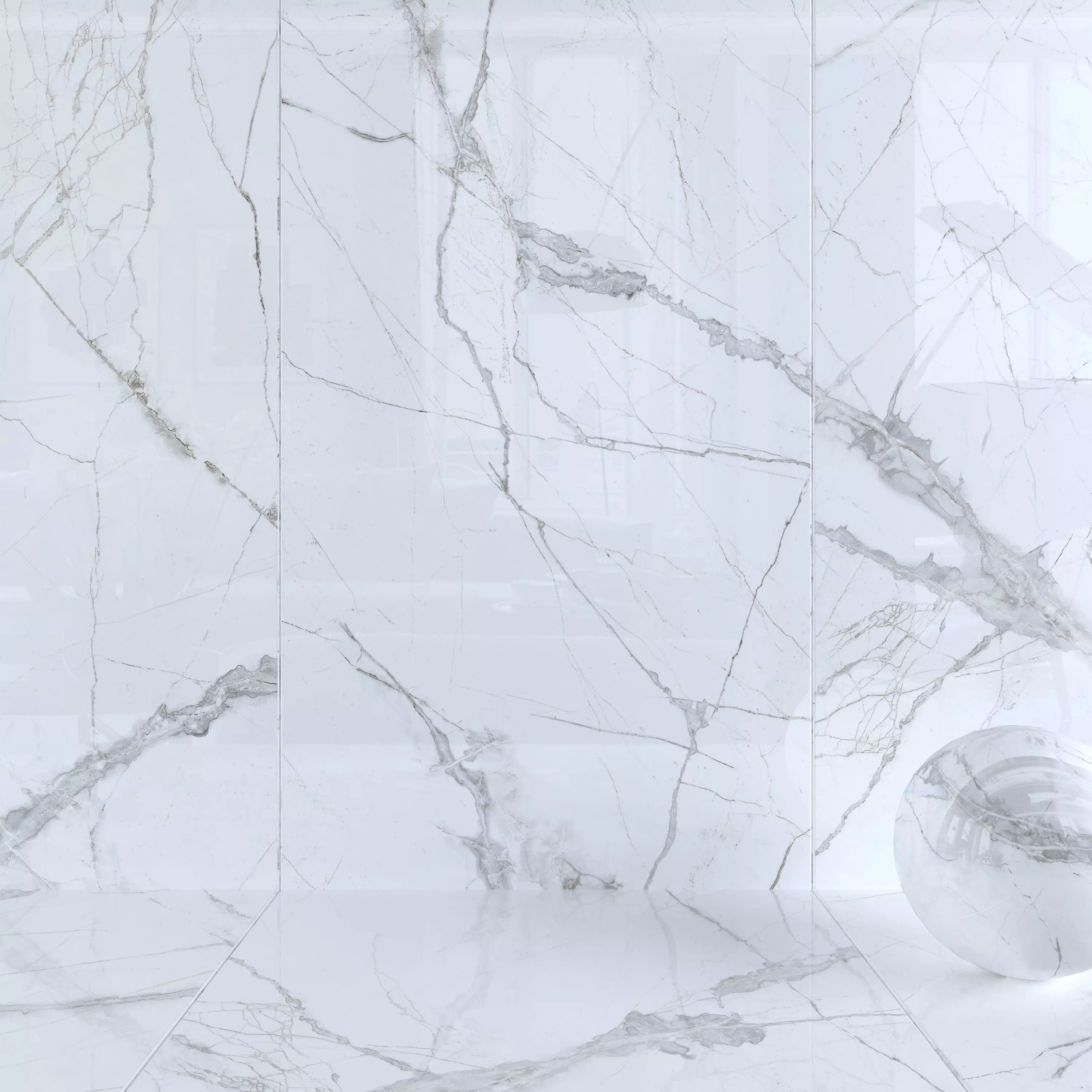 Wall Tiles Museum Glacier White Set 160x320 Set 2 Texture_0