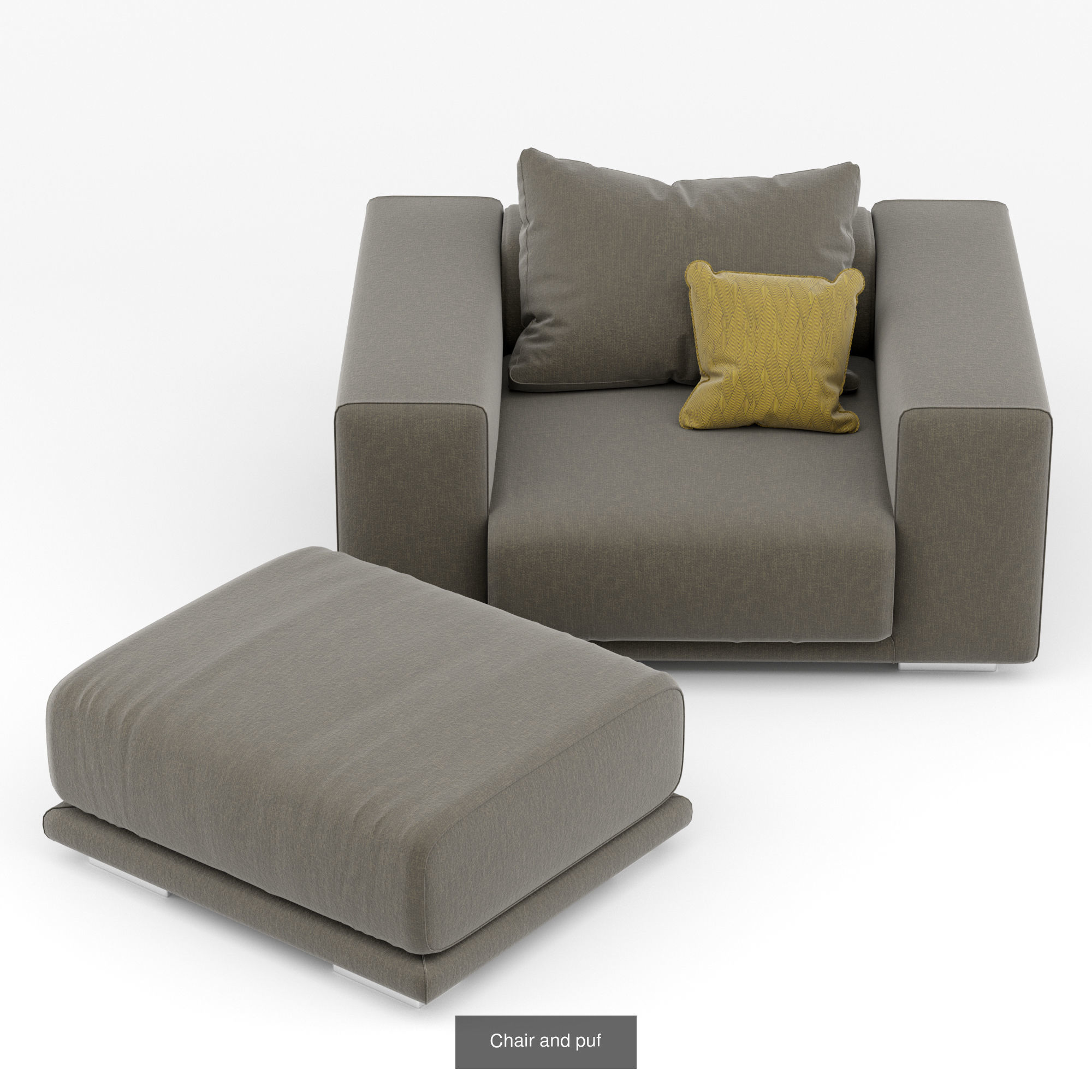 Sofa and chair 3D Model Collection_1