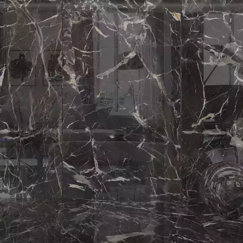 Wall Tiles Museum Laurent Black 160x320 Set 1