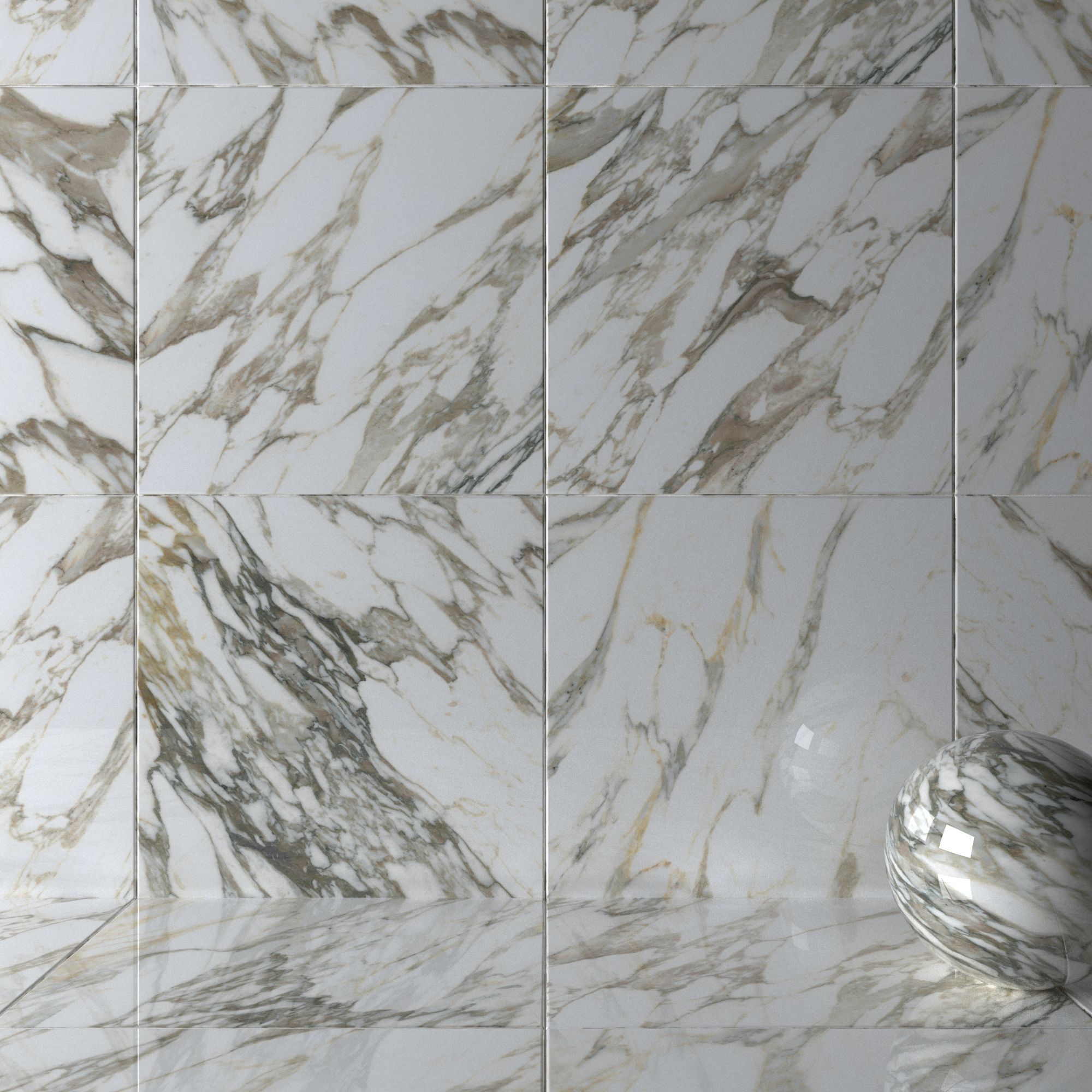 Wall Tiles Museum Macchia Vecchia 120x120 Set 1 Texture_1