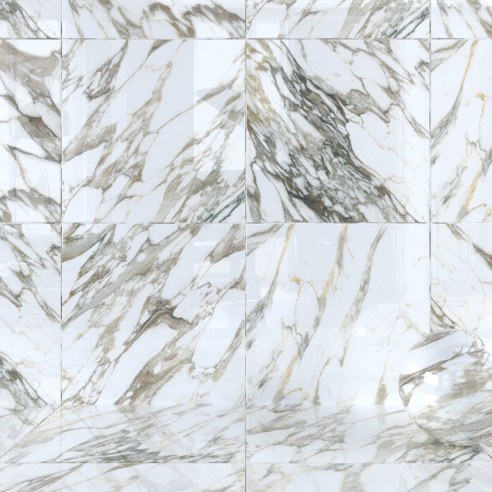 Wall Tiles Museum Macchia Vecchia 120x120 Set 3 Texture_5