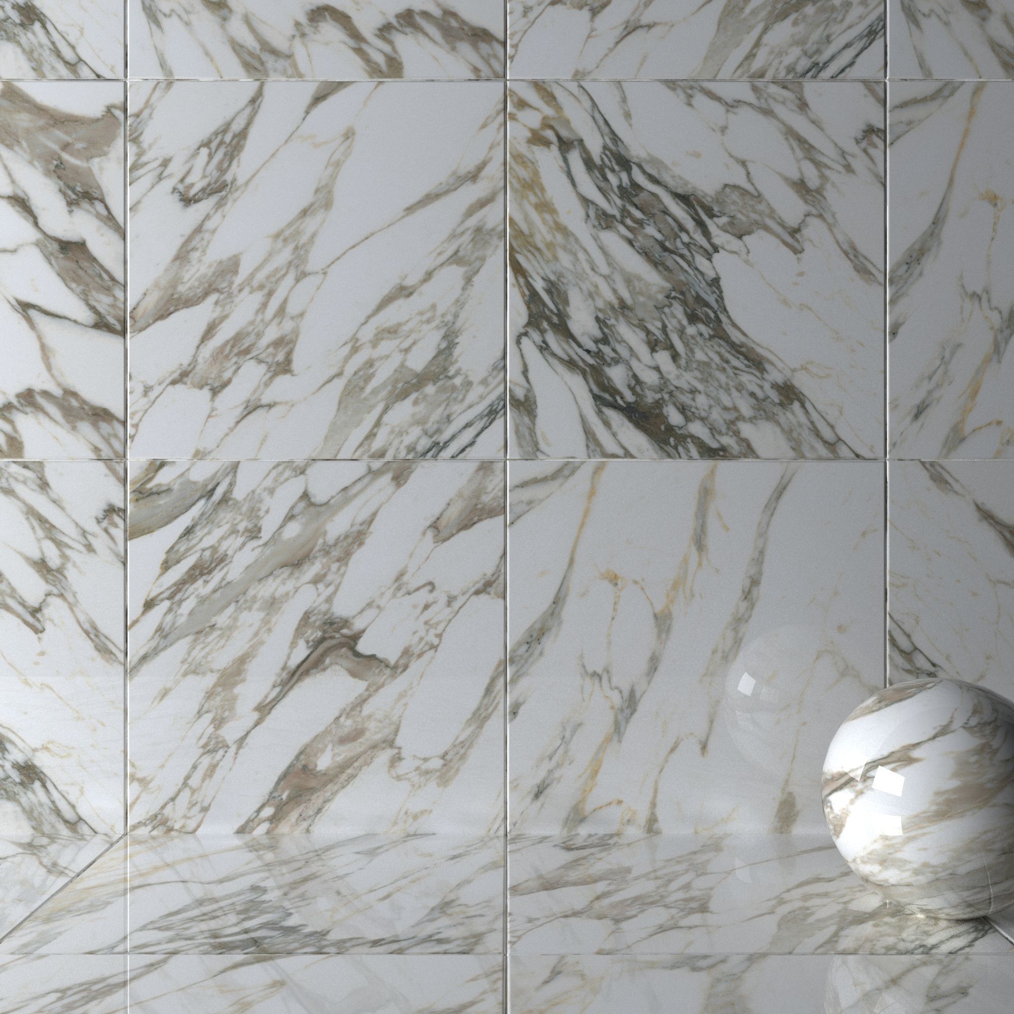 Wall Tiles Museum Macchia Vecchia 120x120 Set 3 Texture_1