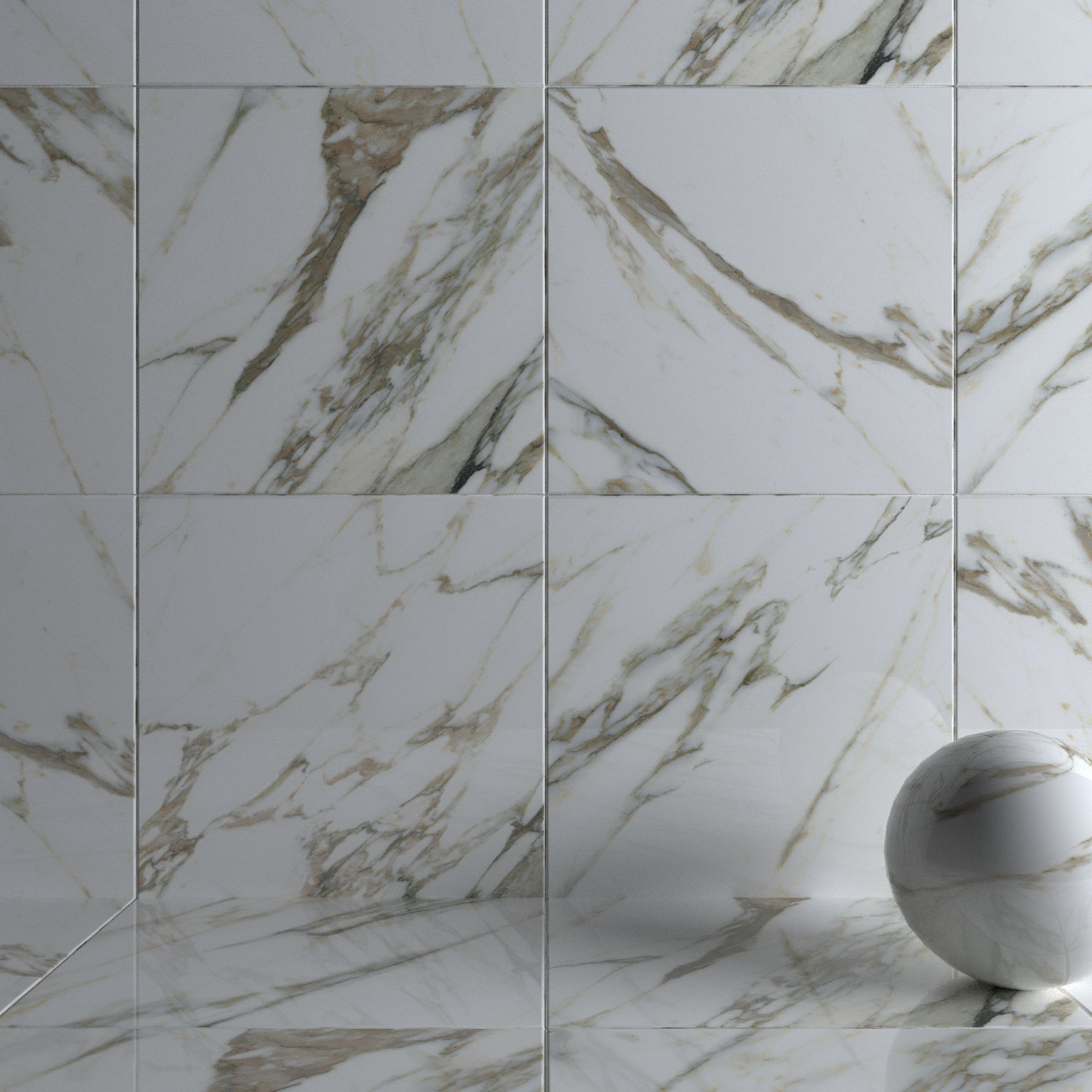 Wall Tiles Museum Macchia Vecchia 120x120 Set 4 Texture_2