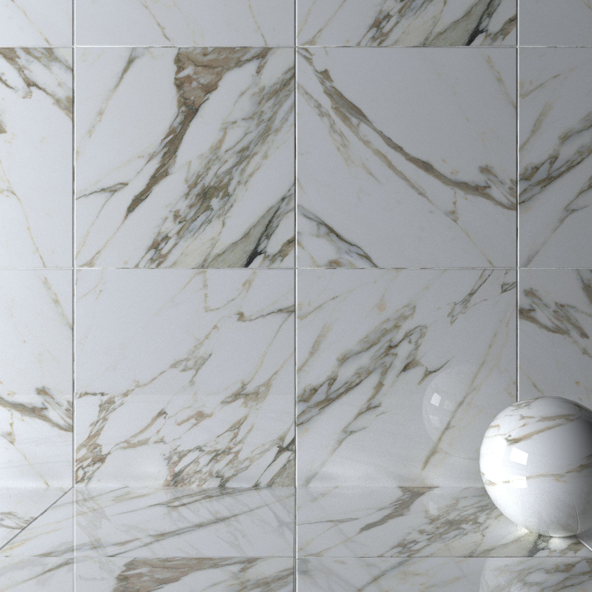 Wall Tiles Museum Macchia Vecchia 120x120 Set 4 Texture_1