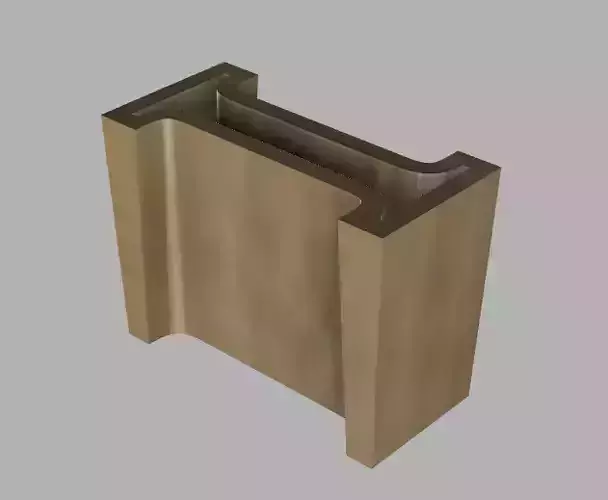 I pot wooden box