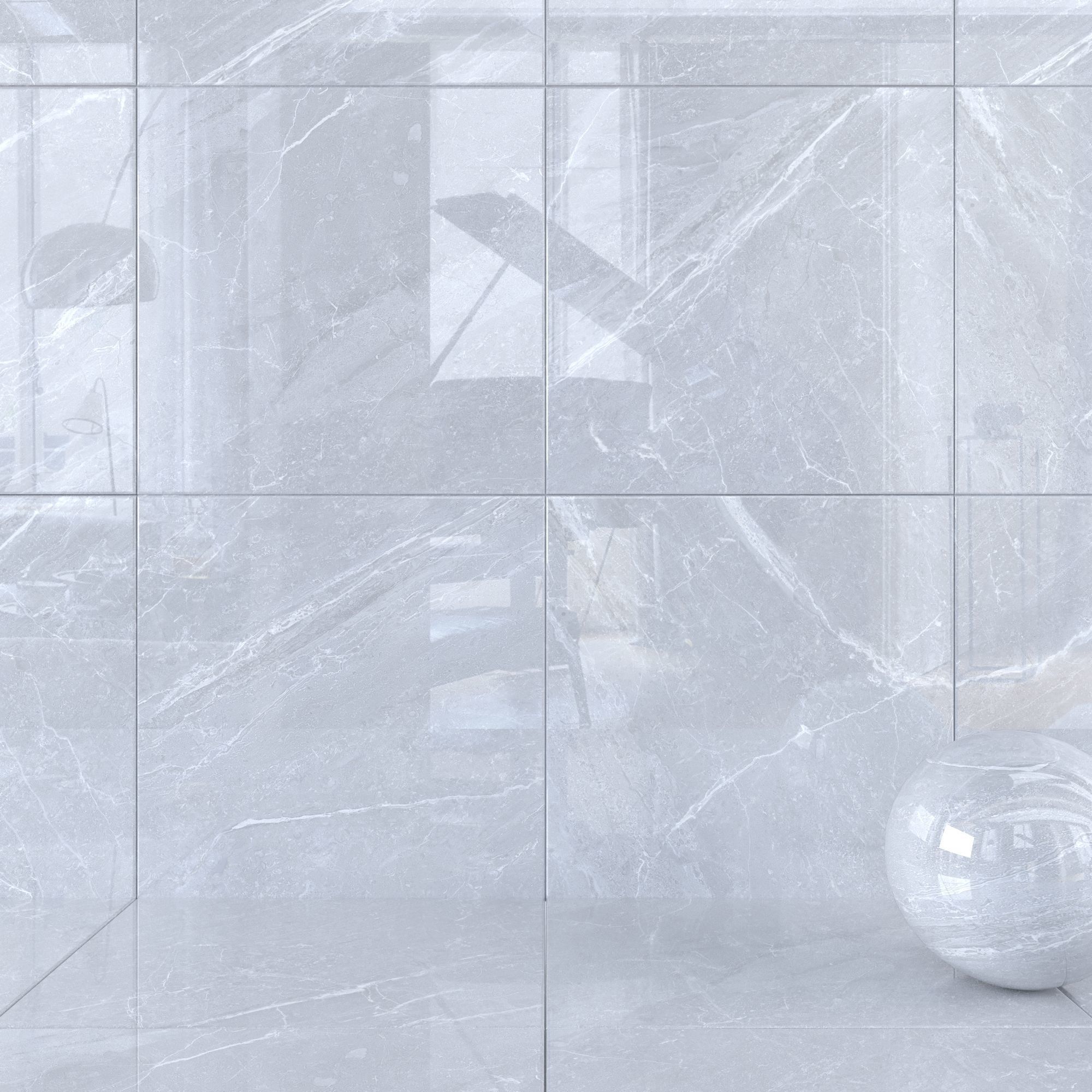 Wall Tiles Museum Mainstone Dolphin 120x120 Set 1 Texture_5