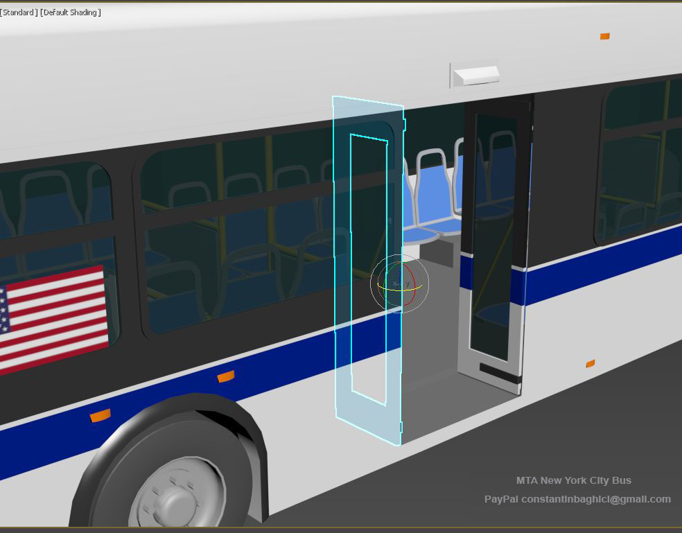 MTA New York City Bus 3D model_11