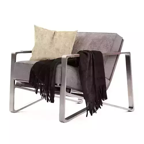 HOLLY HUNT Omura Lounge Chair  3D model