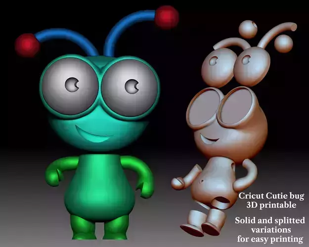 Cricut Cutie Bug 3D printable 3D print model