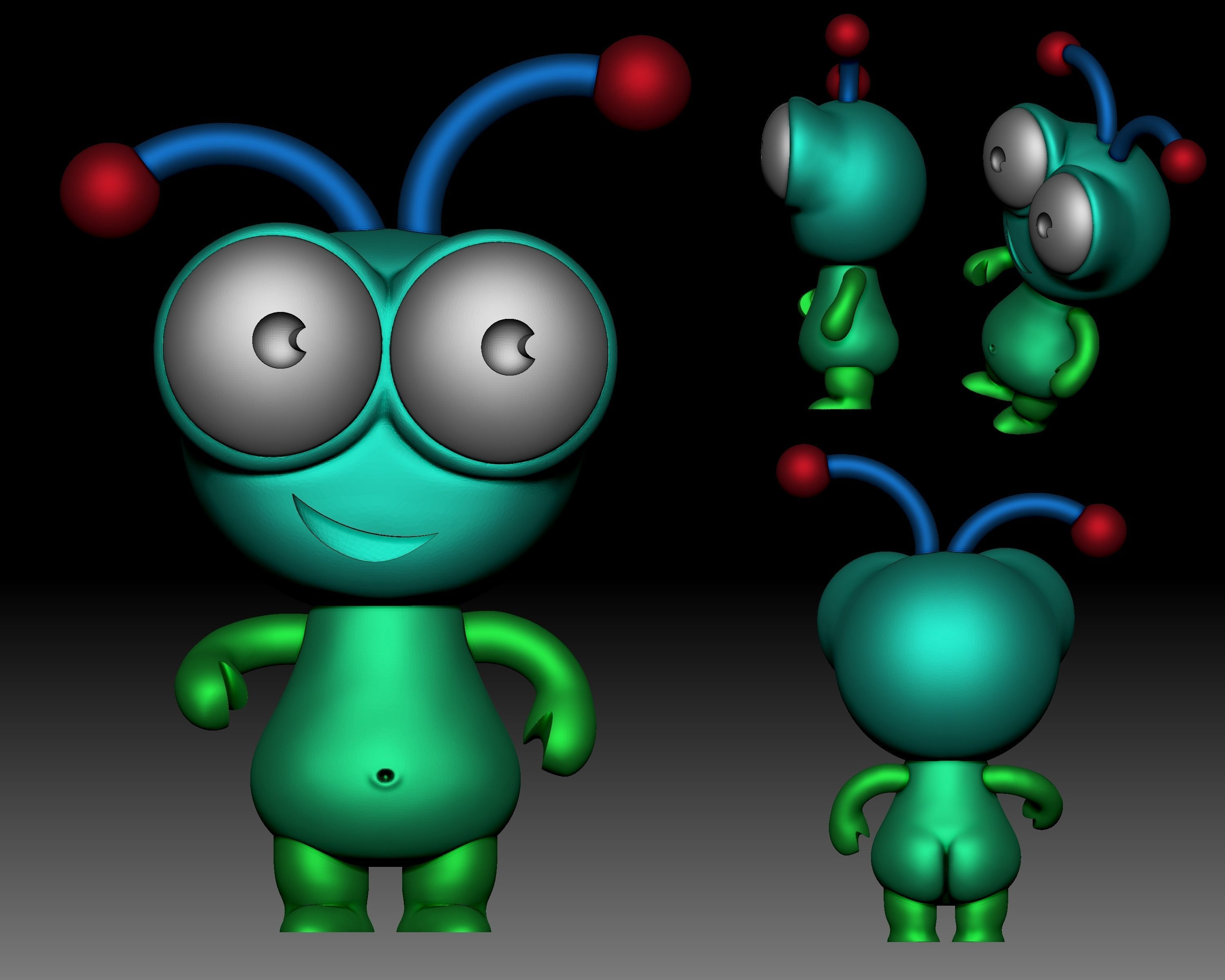 Cricut Cutie Bug 3D printable 3D print model_4