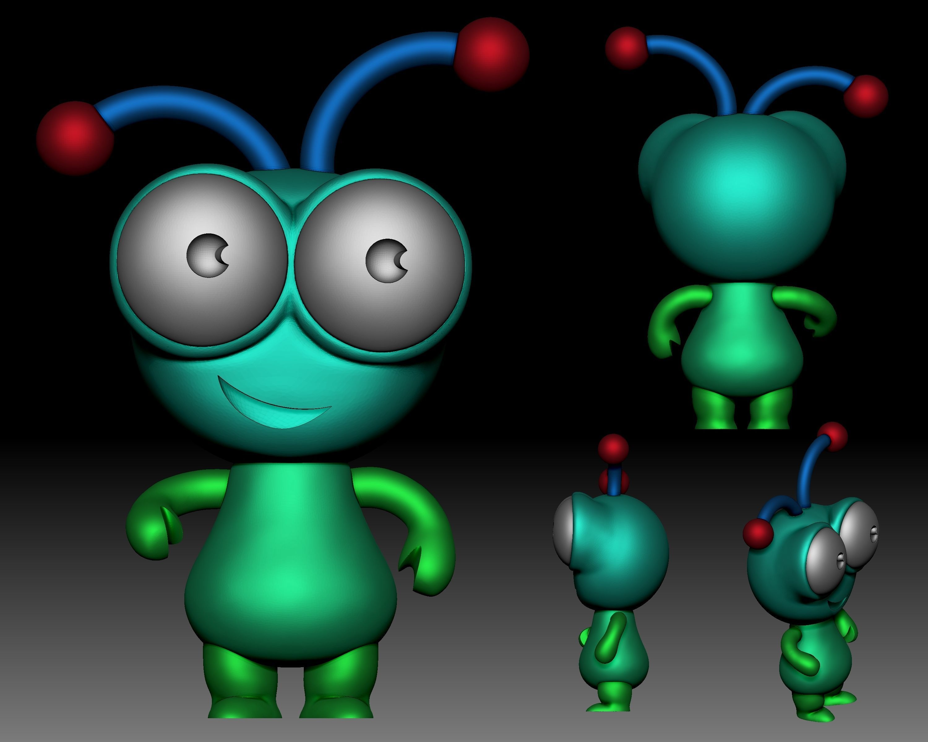 Cricut Cutie Bug 3D printable 3D print model_5
