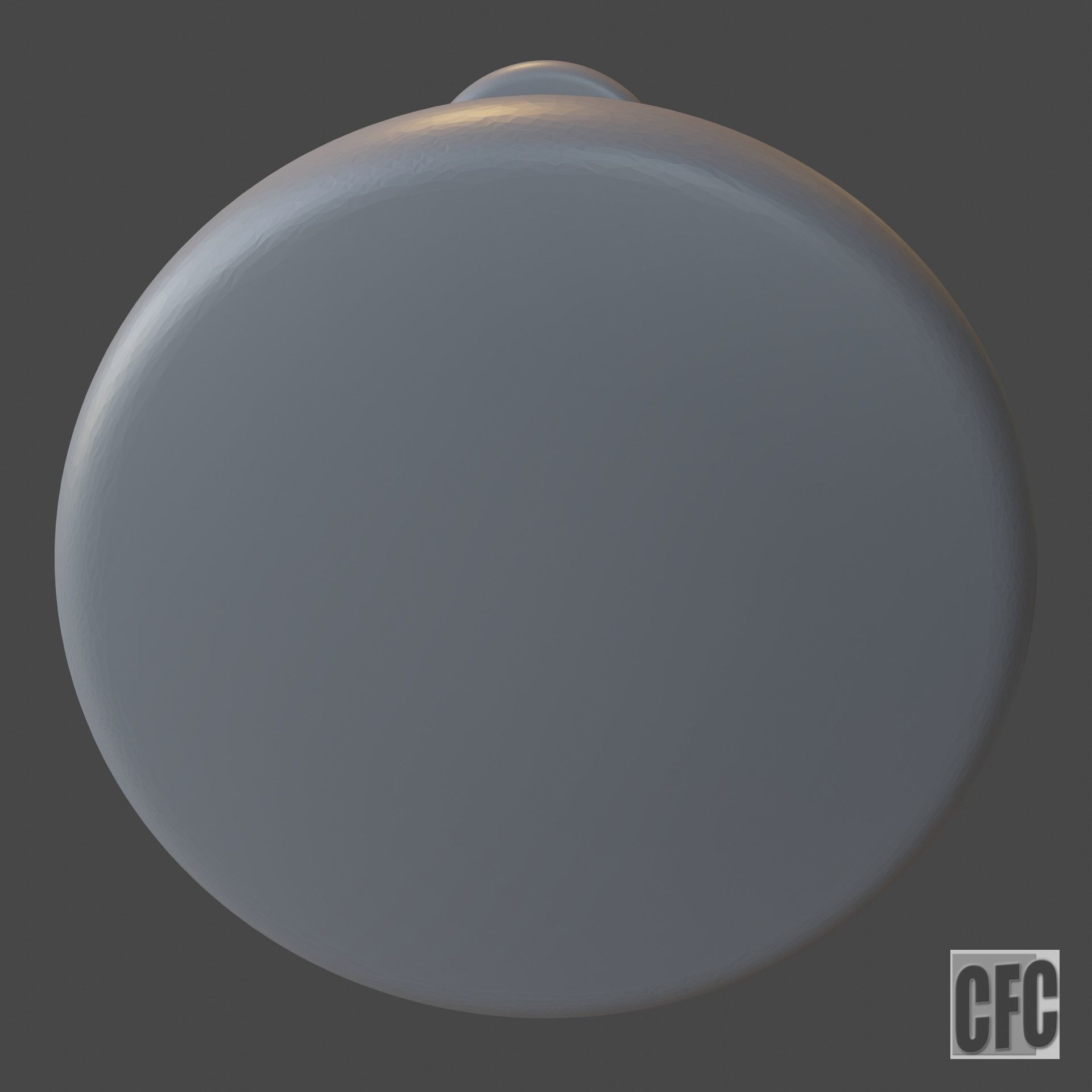 Goth shaft - 3d model for CNC - GothShaftCFC02 3D print model_13