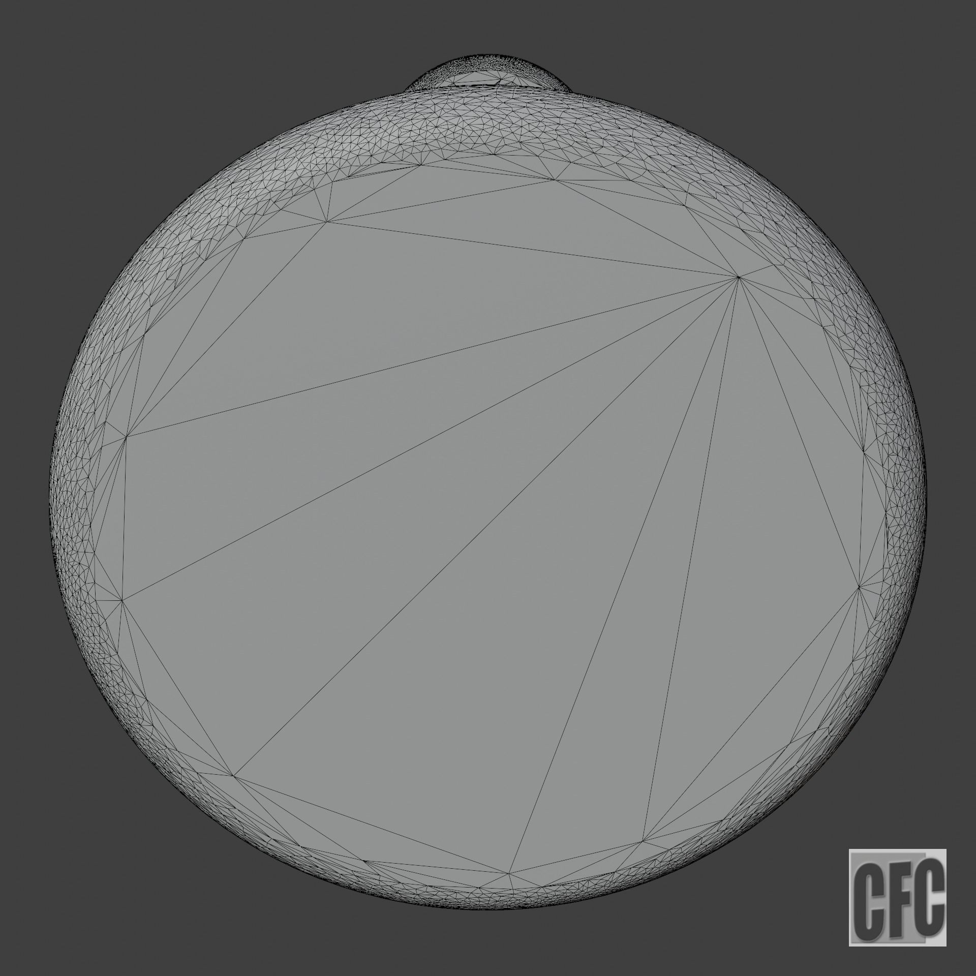 Goth shaft - 3d model for CNC - GothShaftCFC02 3D print model_12