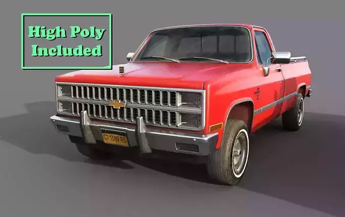 Chevrolet C10 1982 Red